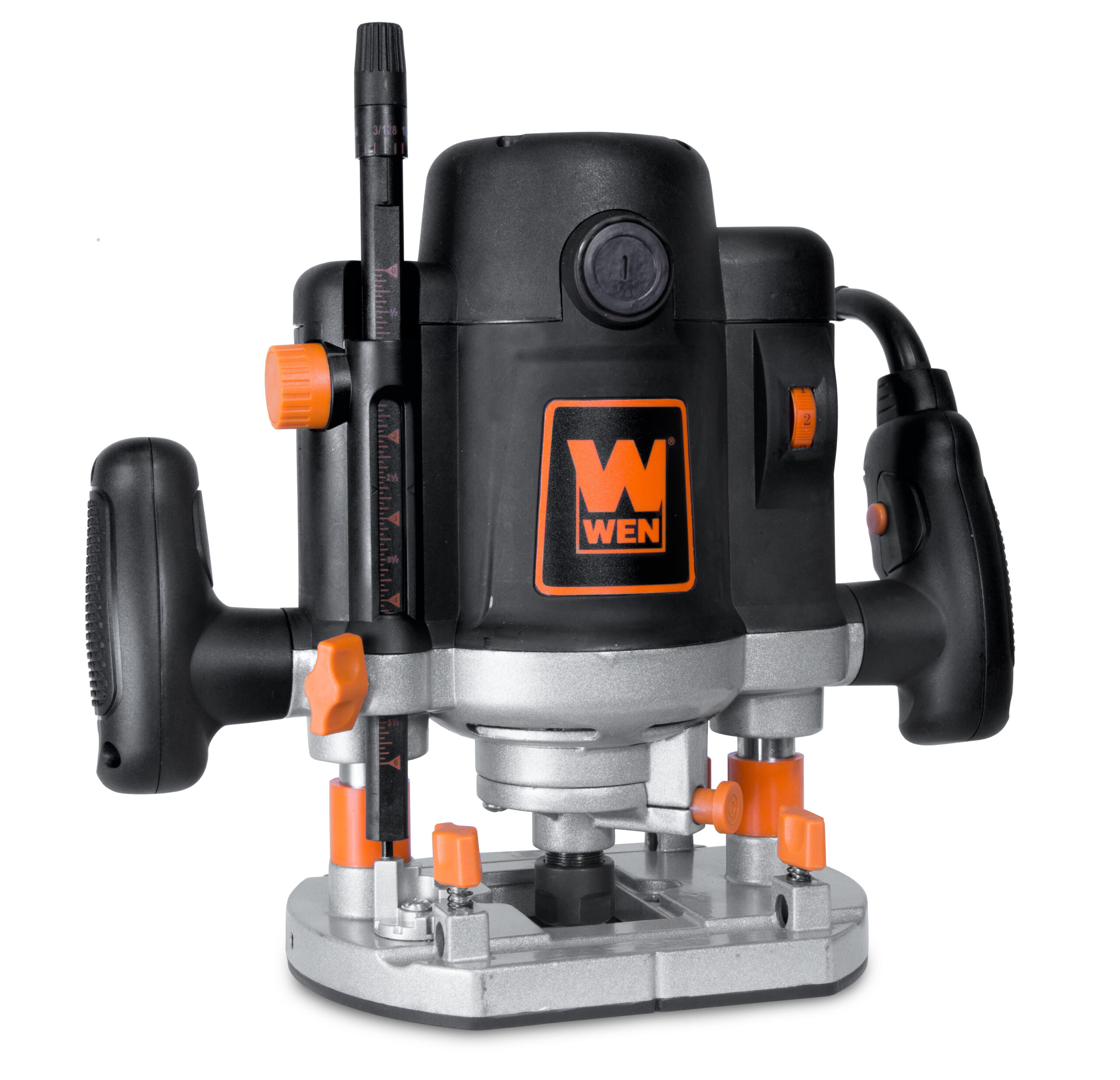 WEN Products 15-Amp Variable Speed Plunge Woodworking Router with Case. RT6033