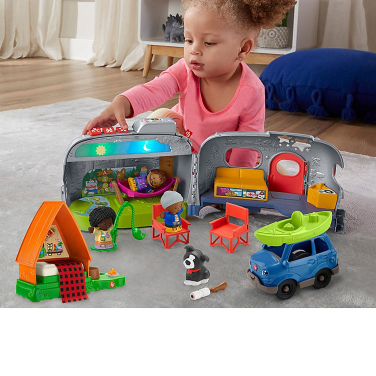 Fisher-Price Little People Fresh Air Fun Camping Set