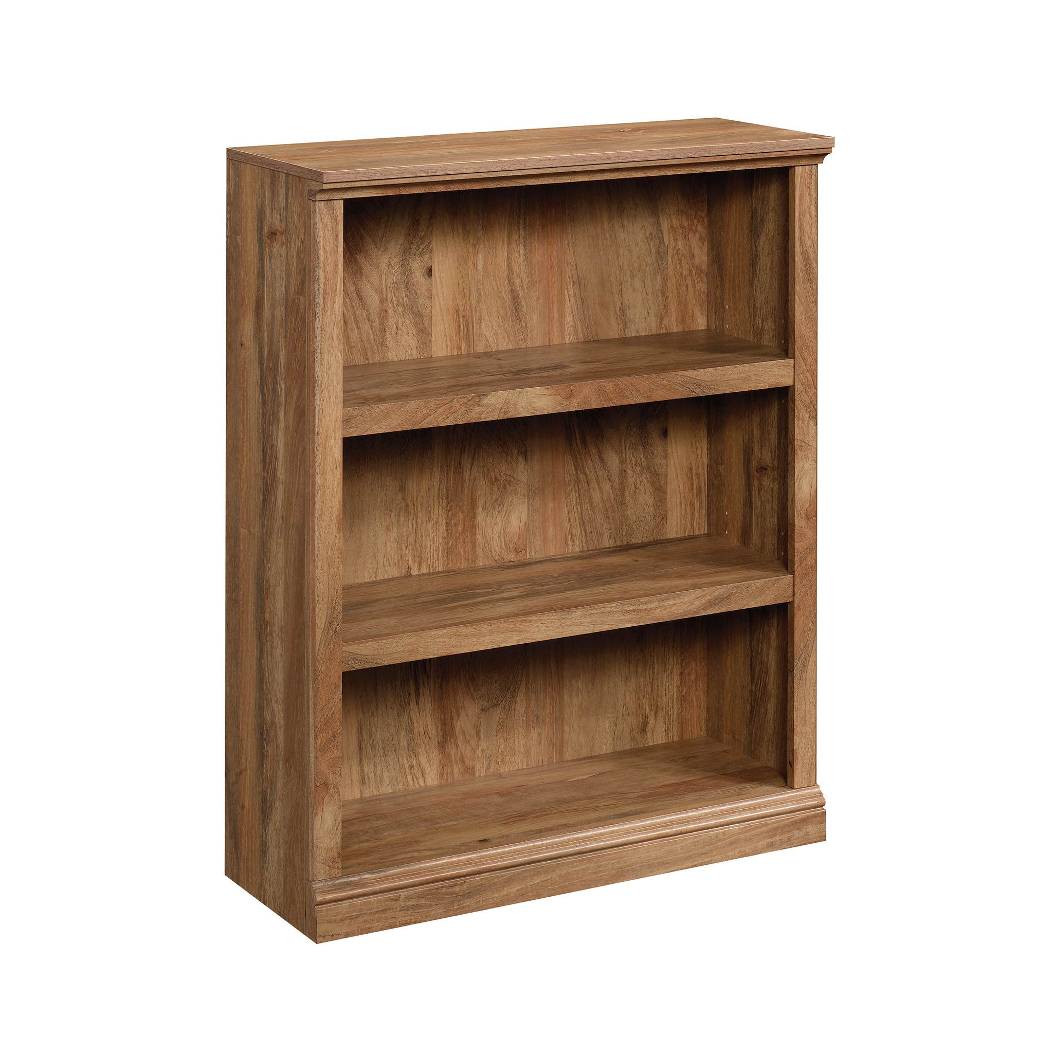 Sauder 3-Shelf Bookcase. Sindoori Mango Finish