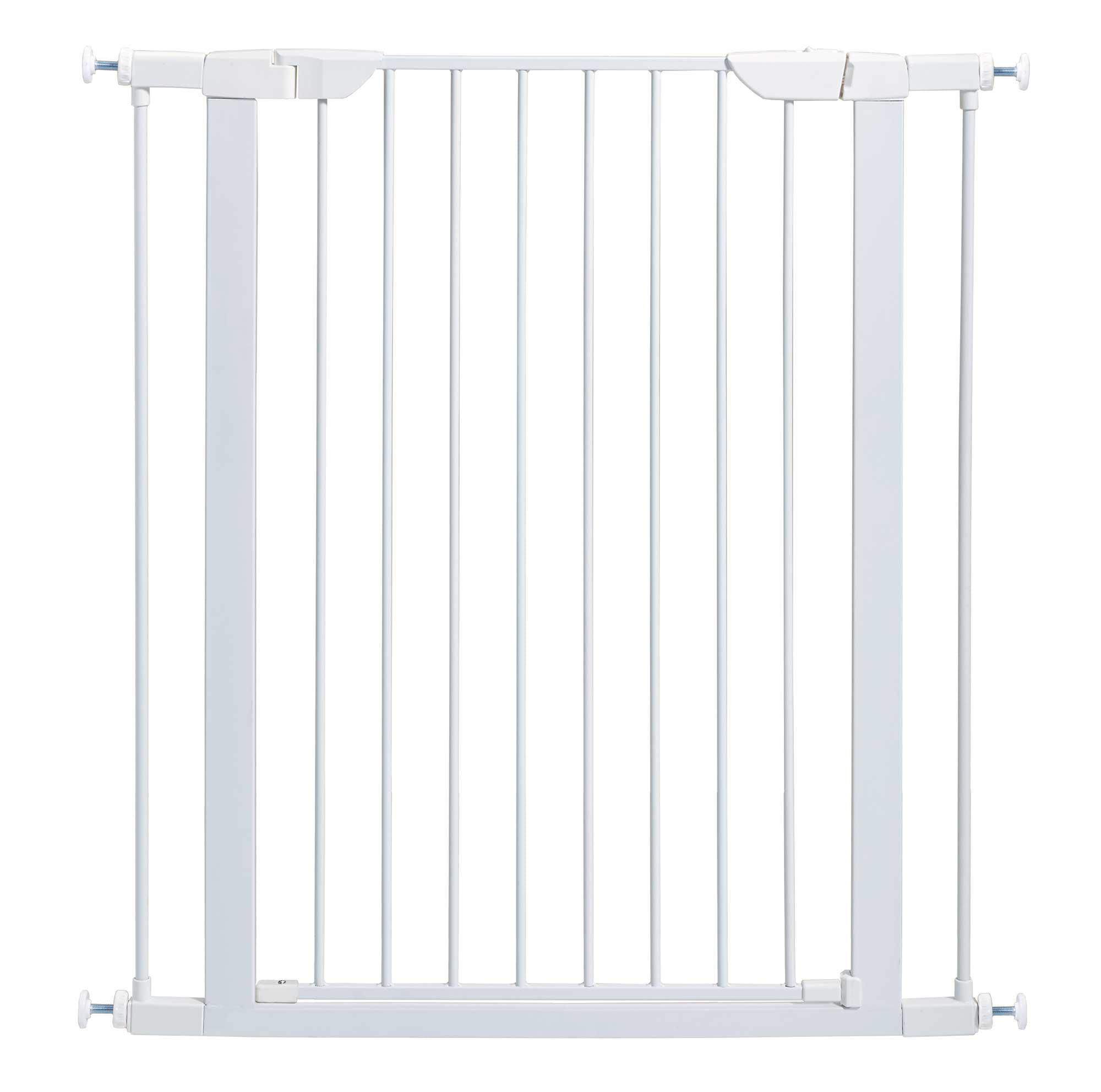 MIDWEST 39″ WHITE STEEL PET GATE