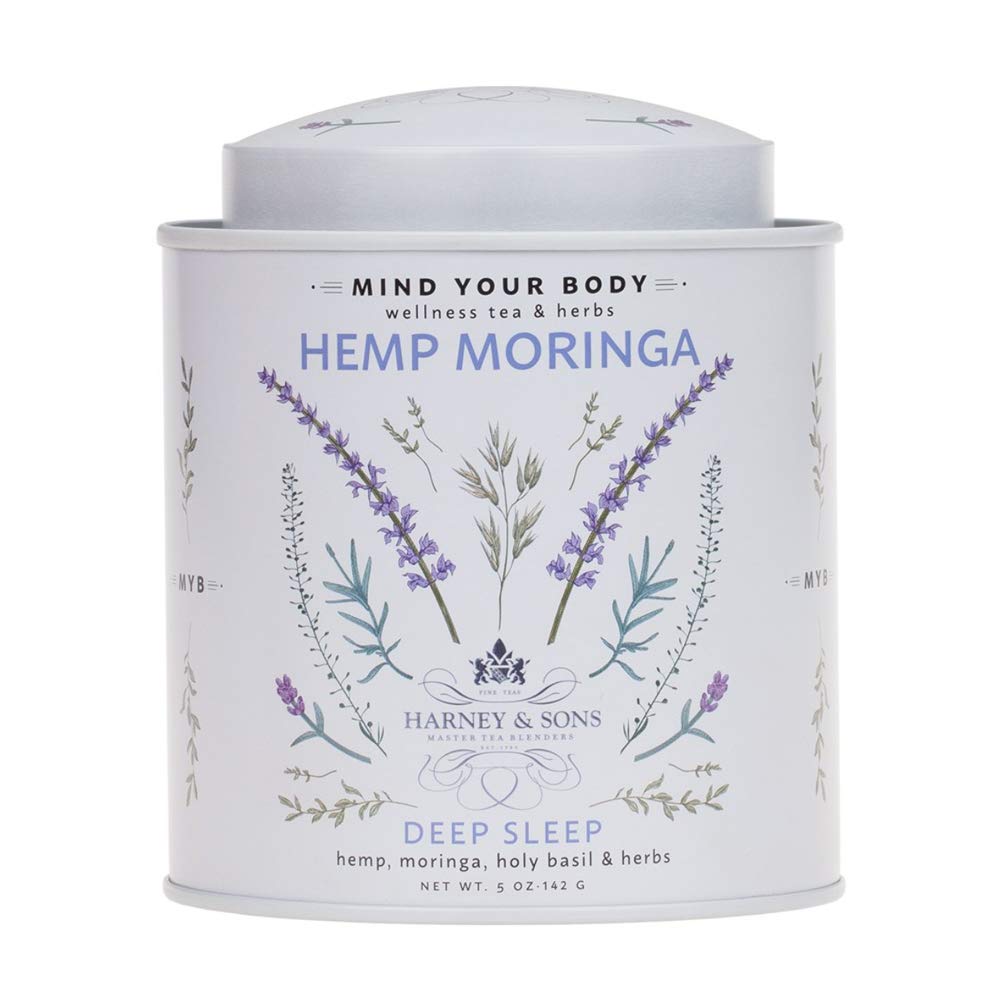 Harney & Sons Hemp Moringa. 5 oz Loose Leaf Tea