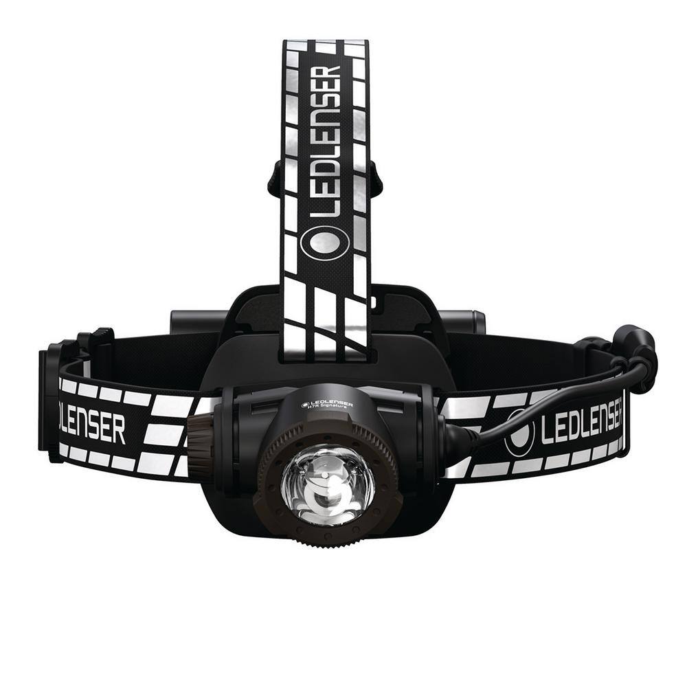 LEDLENSER H7R Signature H7R Signature 1200 Lumen LED Rechargeable Headlamp with Focusing Optic and Bluetooth Connectivity