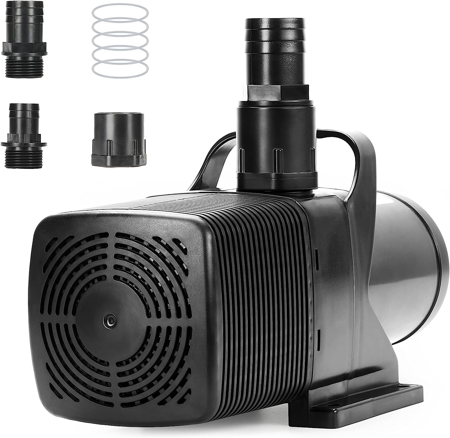 Simple Deluxe 180W 2642GPH Submersible Water Pump. Ultra Quiet Pond Pump. Aquarium Pump with 20.7FT Lift Height for Koi Pond. Pool Waterfall. Fountains. Fish Tank. Statuary. Hydroponic