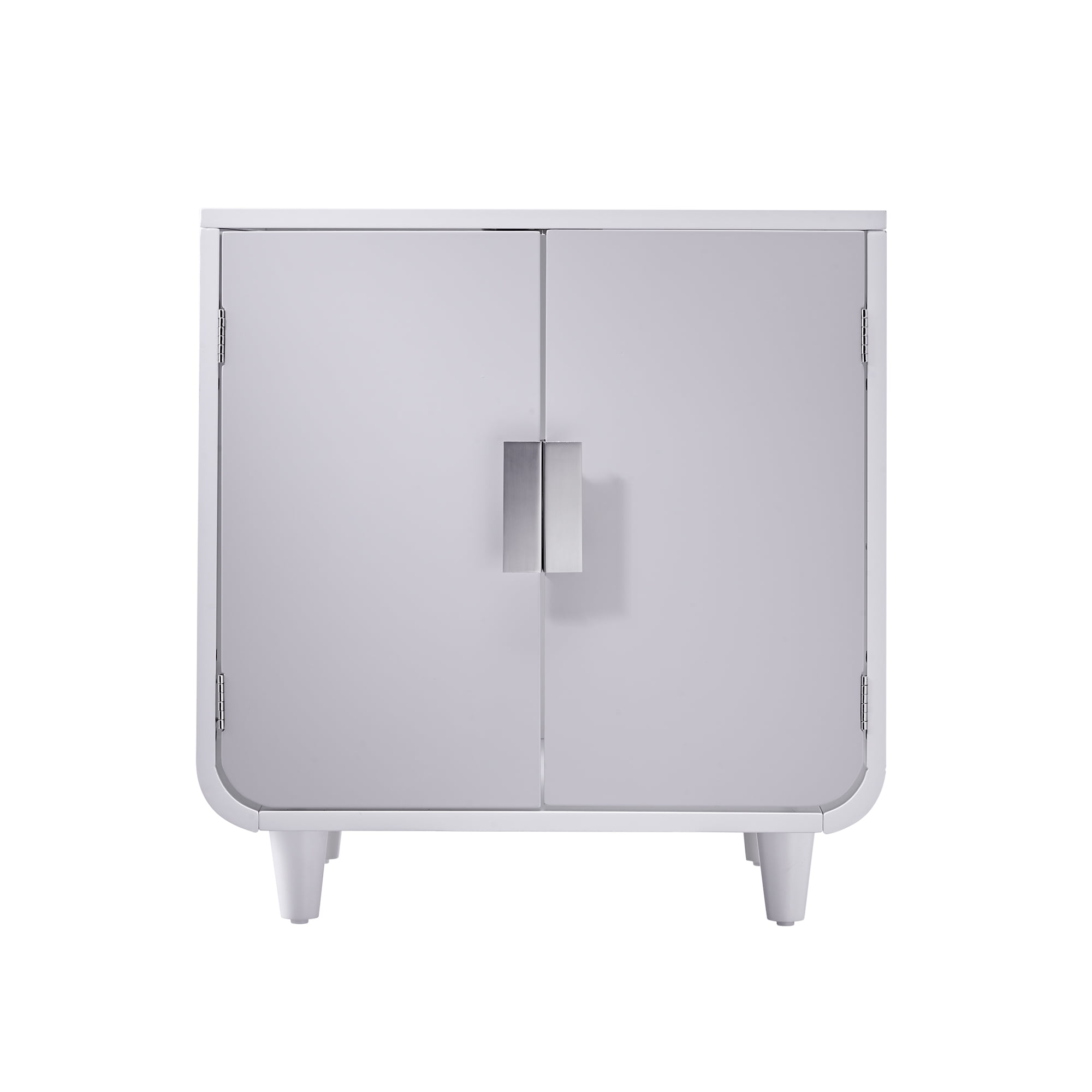 Teamson Pets Dyad Wooden Cat Litter Box. Alpine White