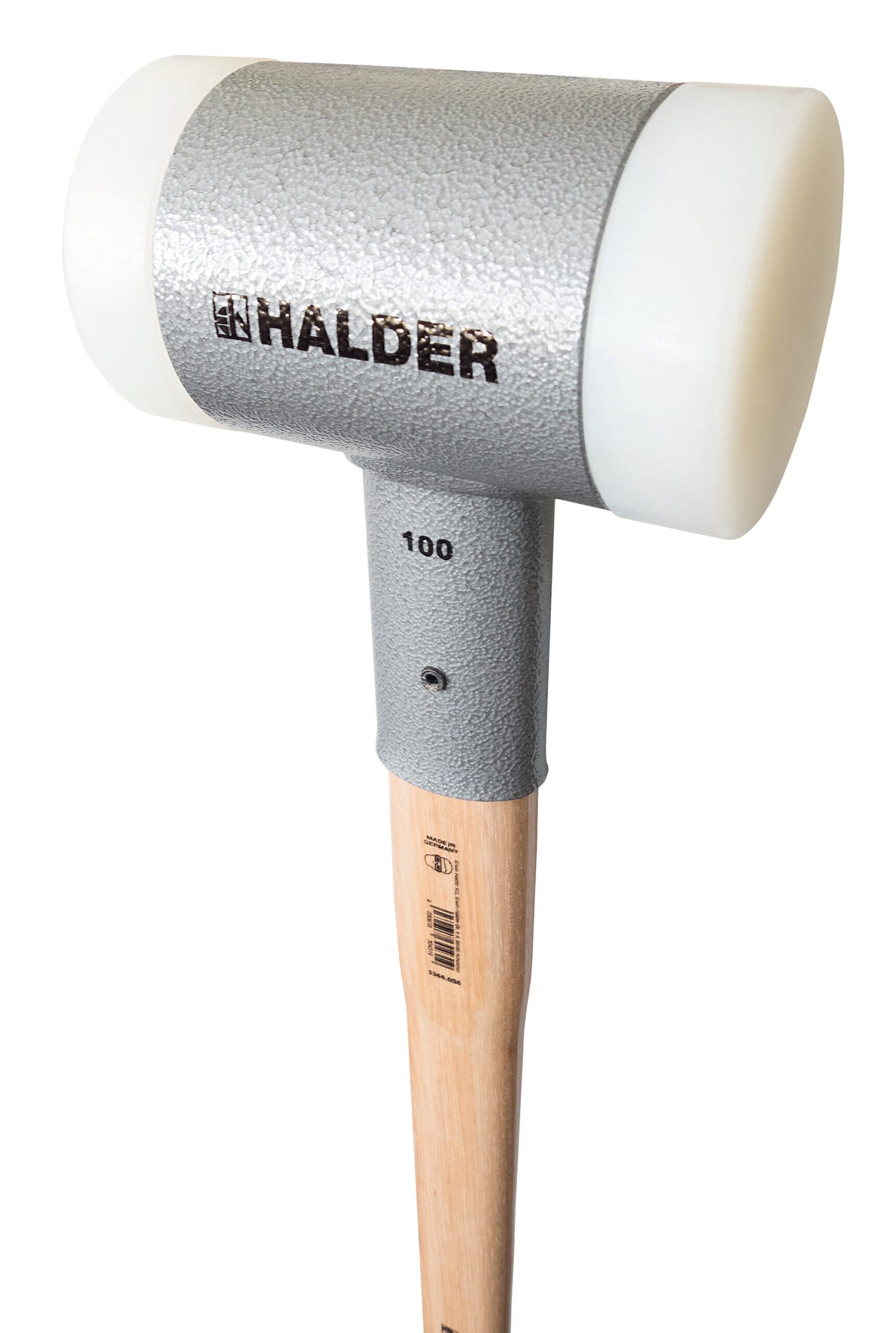 Halder 15.543-lb Smooth Face Plastic Head Wood Dead Blow Hammer