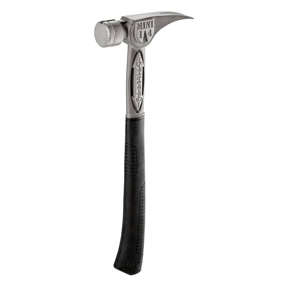 Stiletto TBM14RMC 14 oz. TiBone Milled Face Hammer with 15.25 in. Curved Handle