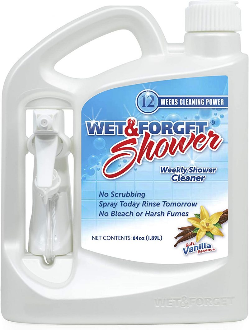 Wet & Forget Shower Cleaner Weekly Application Requires No Scrubbing. 64 OZ.