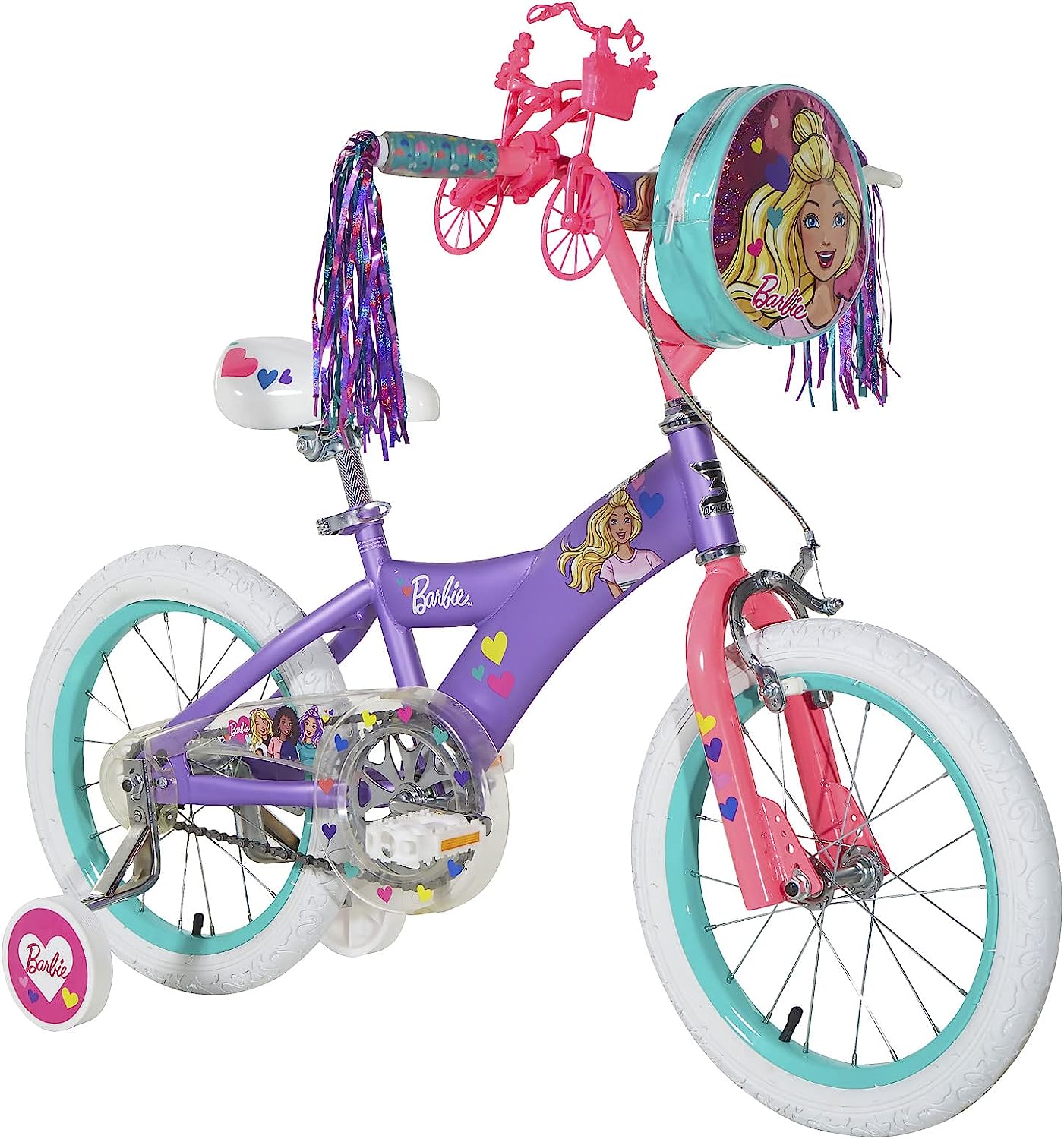 Dynacraft Barbie 16″ Children-s Bike. Purple