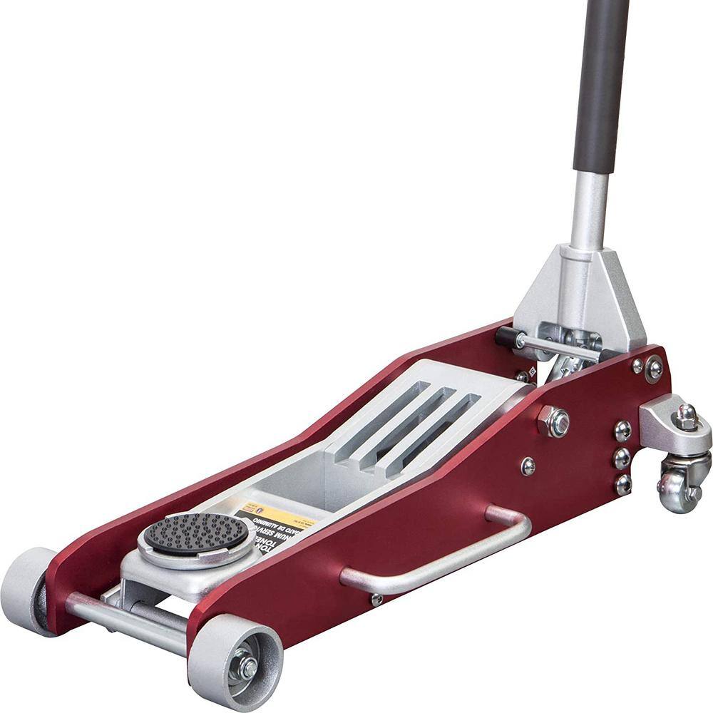 Big Red AT830003XLR 3-Ton Low-Profile Aluminum Floor Jack with Dual Piston Speedy Lift