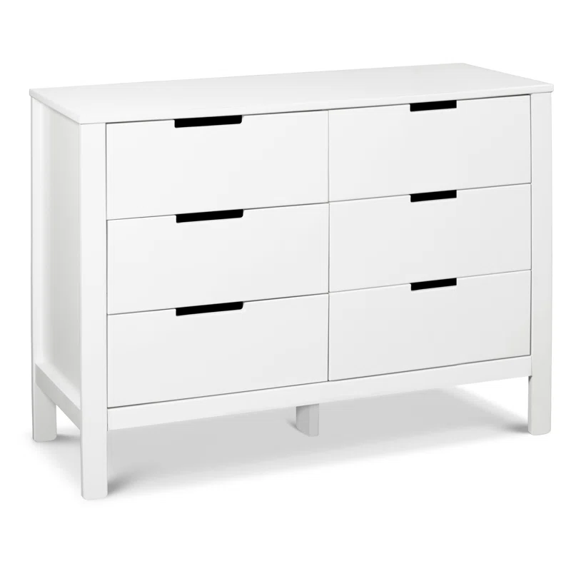 Carter-s by DaVinci Colby 6 Drawer Double Dresser. White