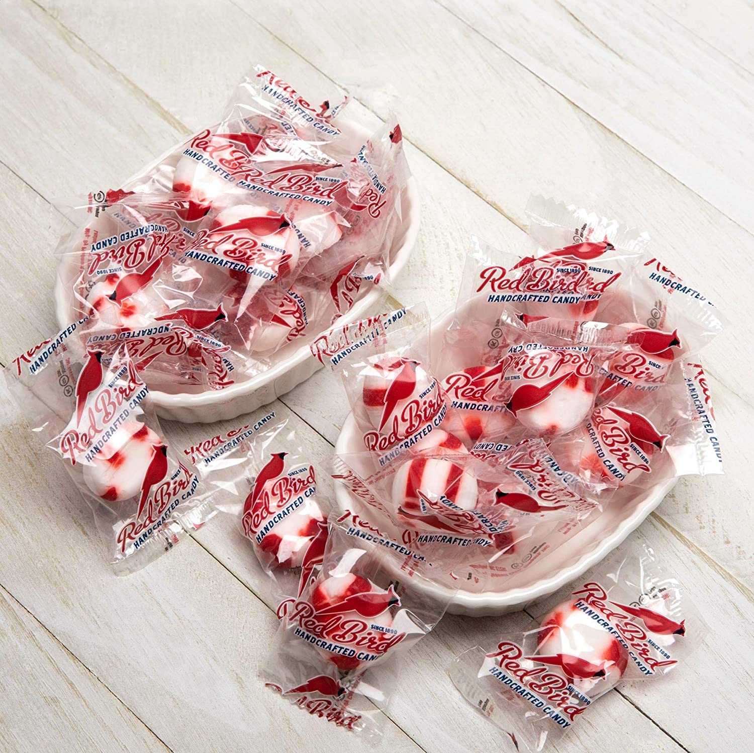 Red Bird Soft Peppermint Candy Puffs 52 oz