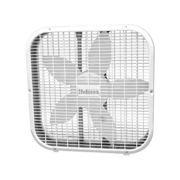 Holmes Box Fan. 20 Inches. White (HBF2010A-WWM)