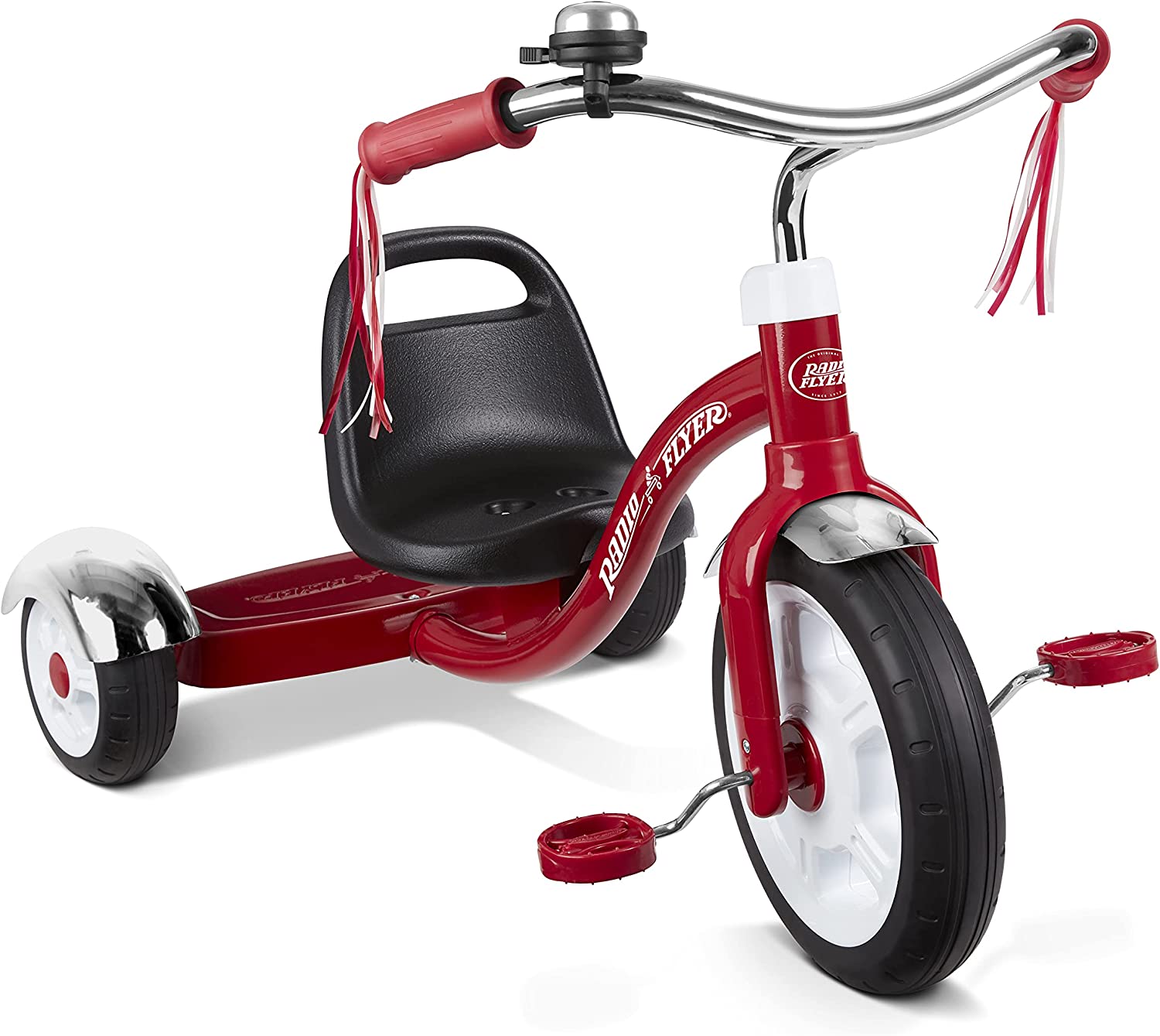 Radio Flyer Big Red Classic Tricycle. Toddler Trike. Tricycle for Toddlers Age 2.5-5. Toddler Bike