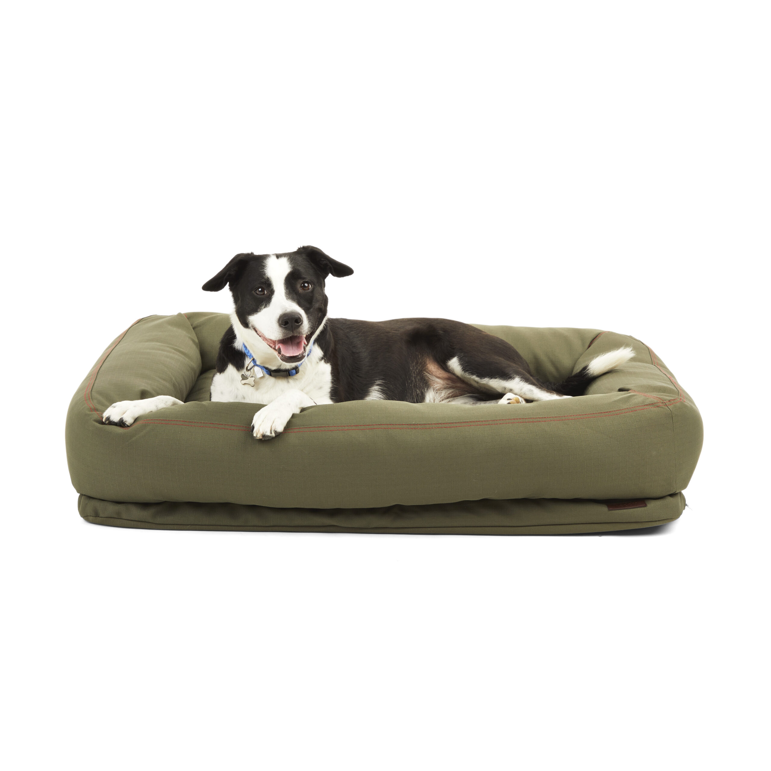 Reddy Indoor/Outdoor Dog Bed. 40″ L X 30″ W. Olive