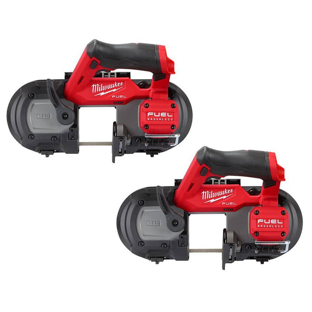 Milwaukee 2529-20-2529-20 M12 FUEL 12-Volt Lithium-Ion Cordless Compact Band Saw Set (2-Tool)