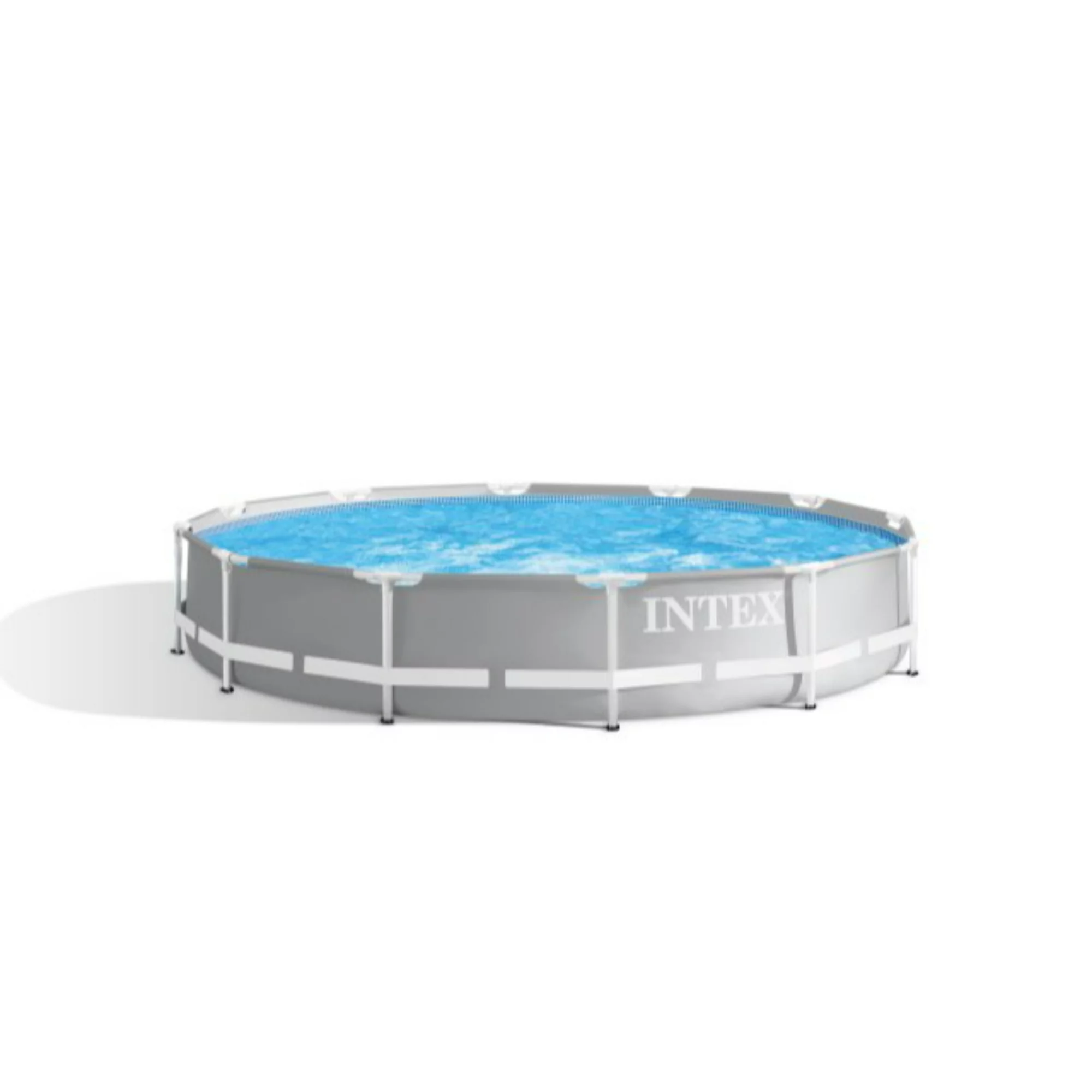 Intex 12′ x 30″ Prism Frame Premium Round Swimming Pool Set
