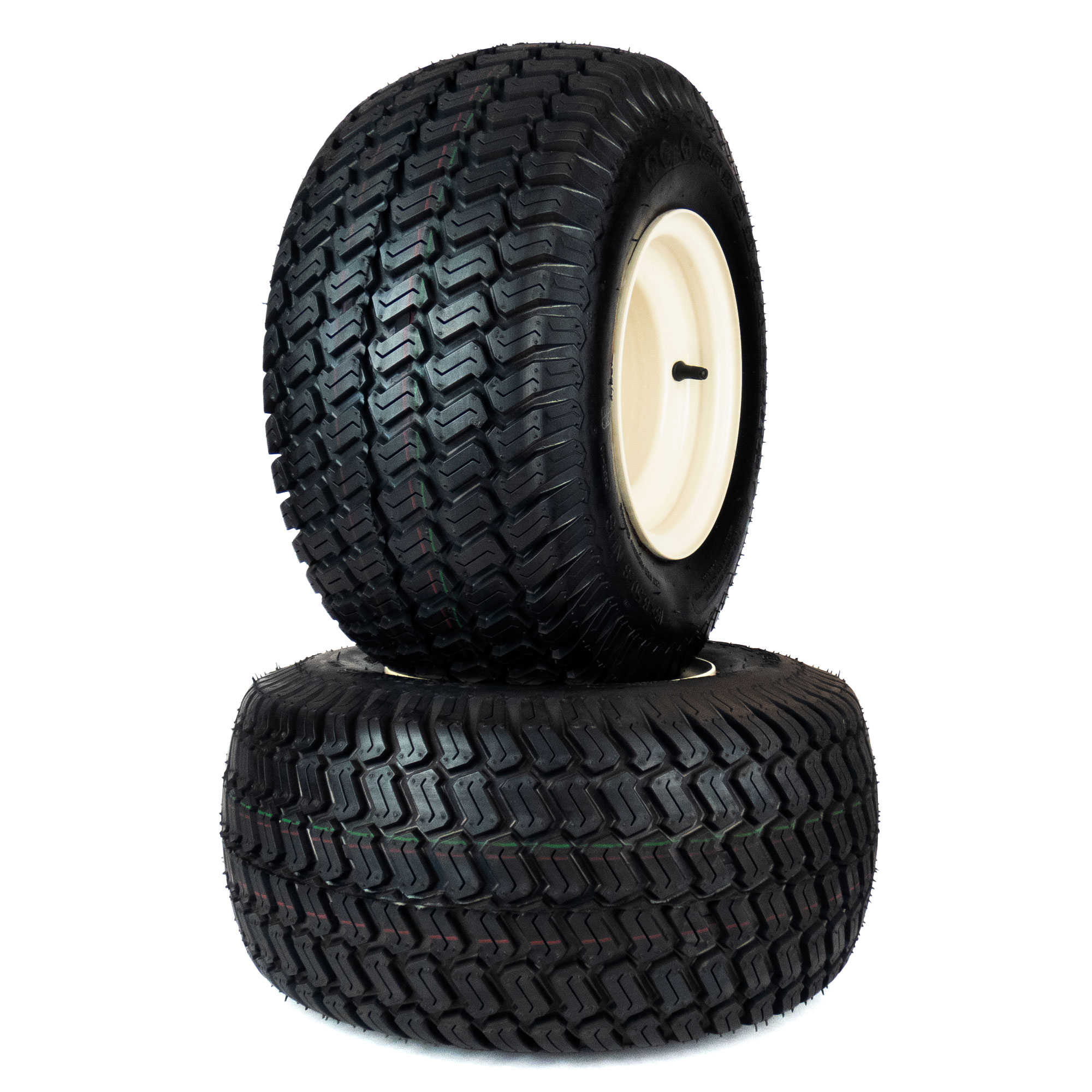 (2) Wheel Assemblies 18×8.50-8 Compatible With Cub Cadet RZT 42″ & 46″ 634-04293