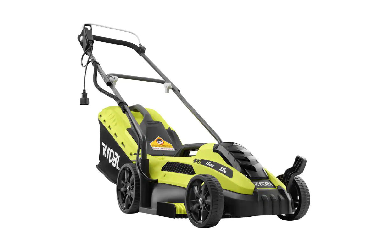 RYOBI RYAC130-S 13 in. 11 Amp Corded Electric Walk Behind Push Mower
