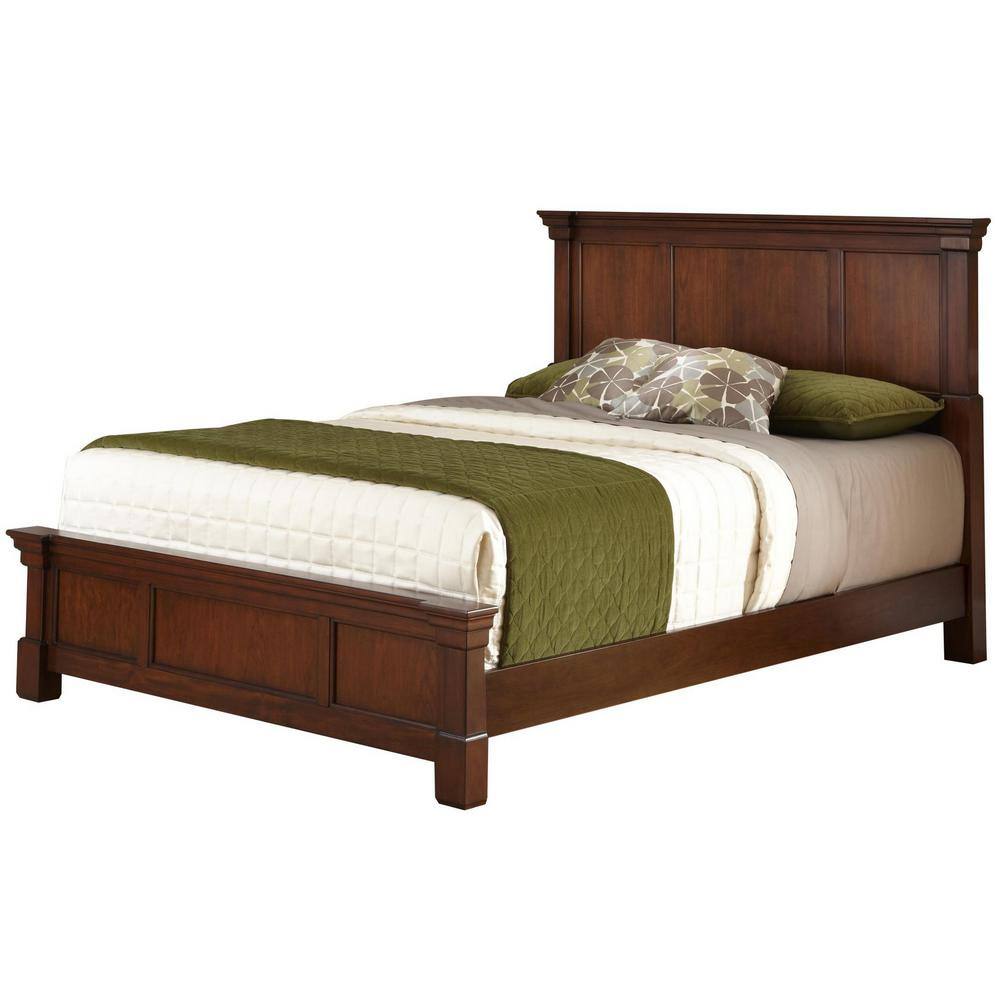 HOMESTYLES  Aspen Cherry Queen Bed