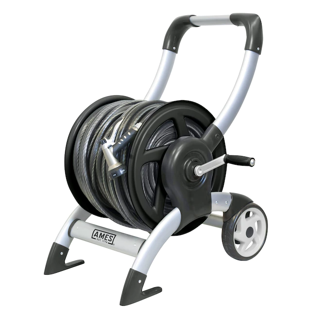 NeverLeak  Aluminum 200-ft Cart Hose Reel