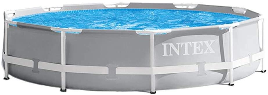 INTEX 26701EH 10ft x 30in Prism Frame Pool with Cartridge Filter Pump (Blue)