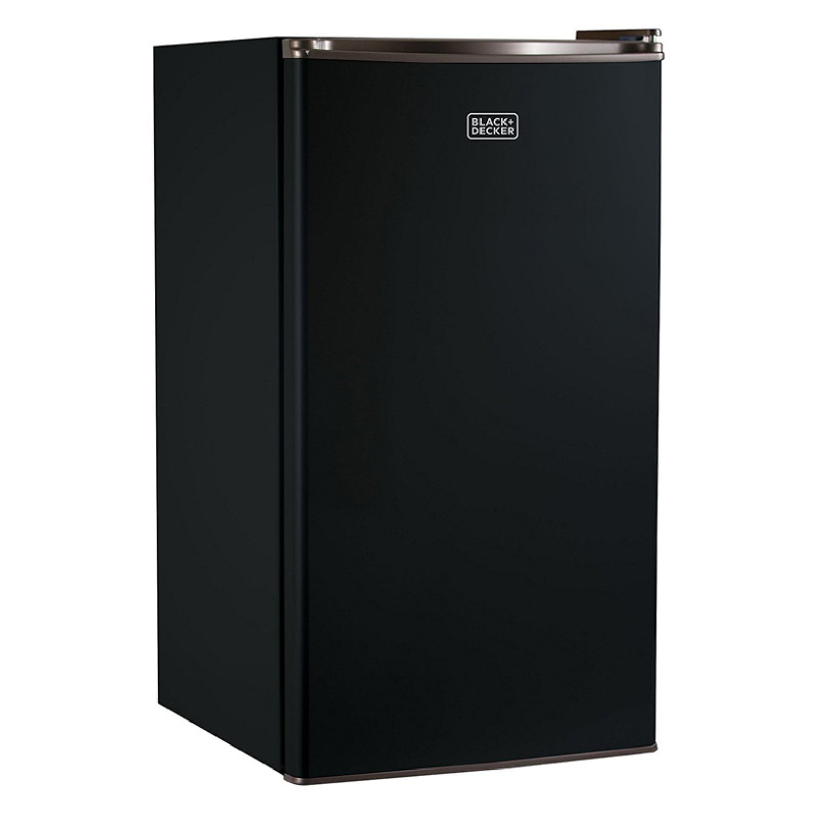 BLACK+DECKER BCRK32V Compact Refrigerator Energy Star Single Door Mini Fridge with Freezer. 3.2 cu. ft.. Silver