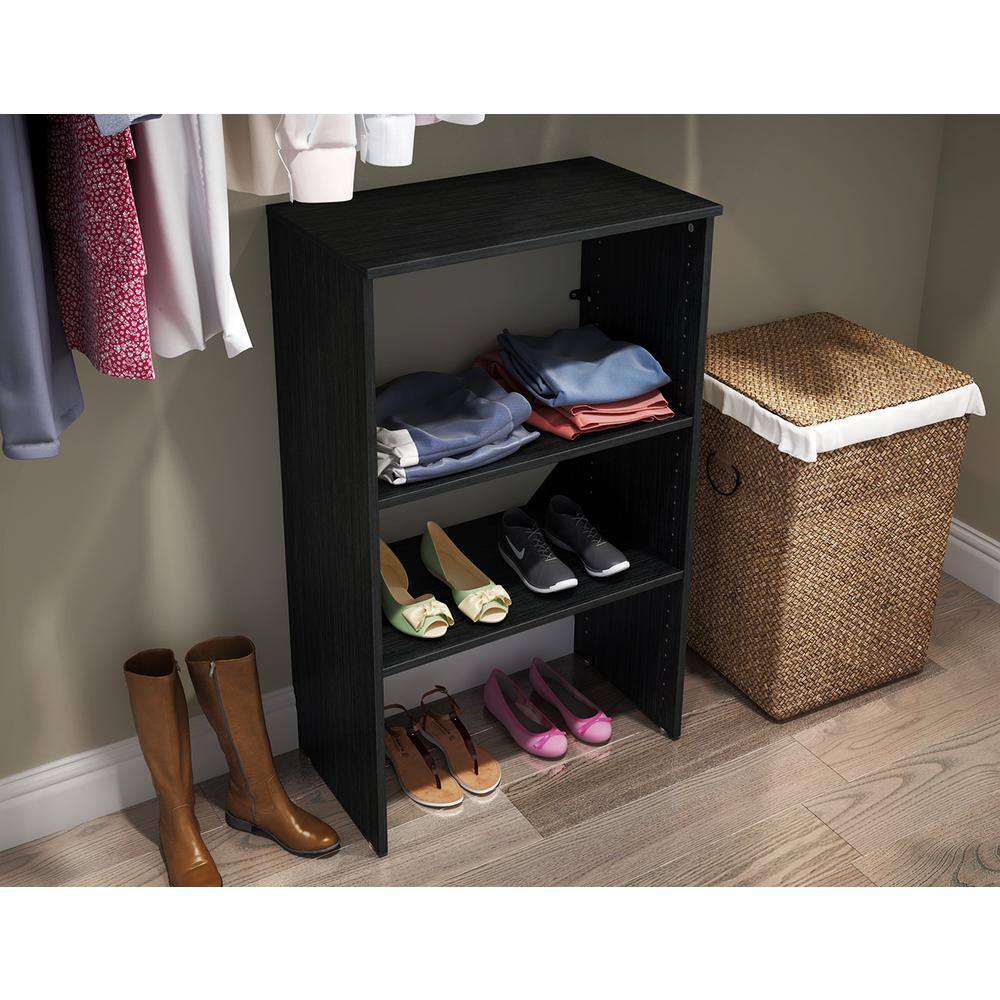 ClosetMaid 1739 Style+ 25 in. W Noir Stackable Base Unit