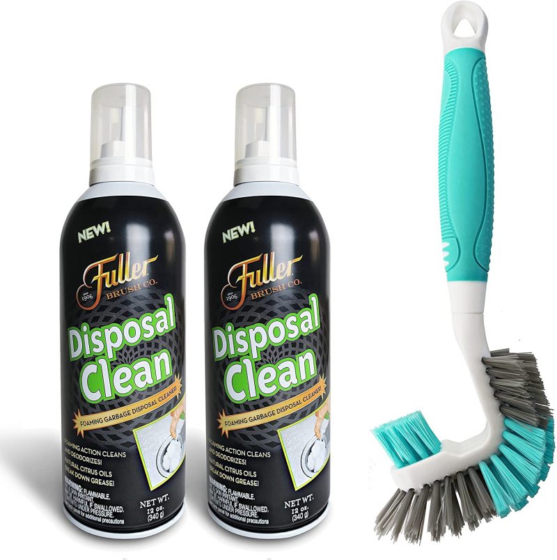 Fuller Brush Garbage Disposal Drain Cleaner Foam with Multipurpose Brush Kit