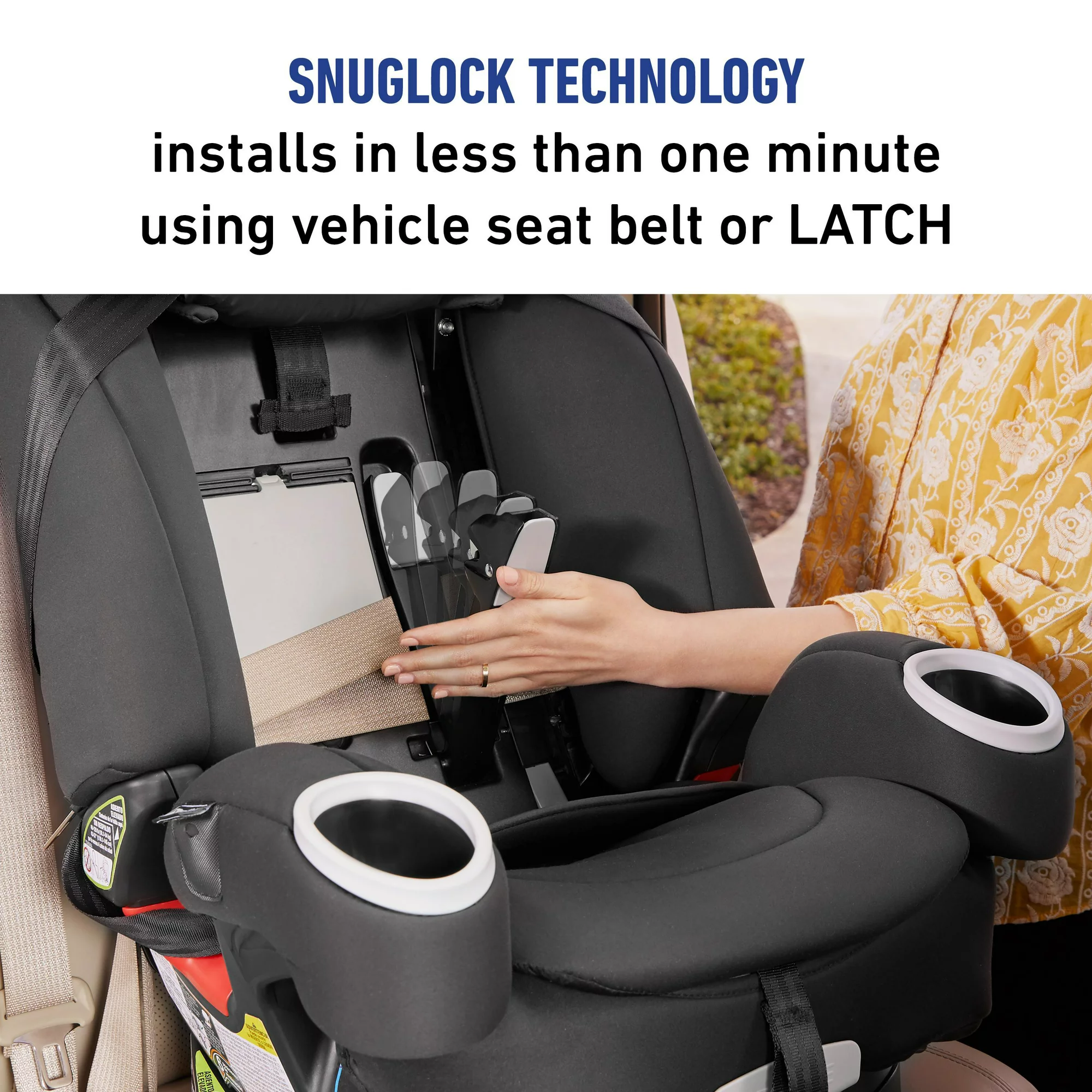 Graco 4Ever DLX SnugLock 4-in-1 Car Seat. Leila