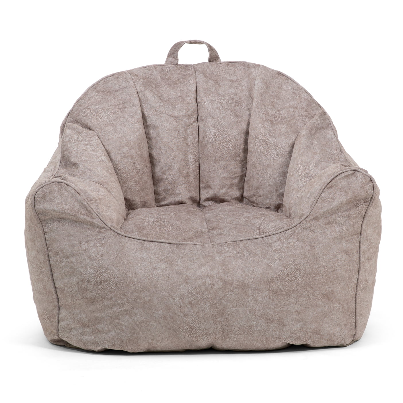Big Joe Hug Bean Bag Chair. Faux Hyde 3ft. Lunar Gray