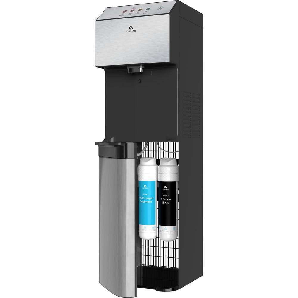 Avalon A13-S 3-Temperatures Self Cleaning Touchless Electric Bottleless Water Cooler Dispenser in Stainless Steel