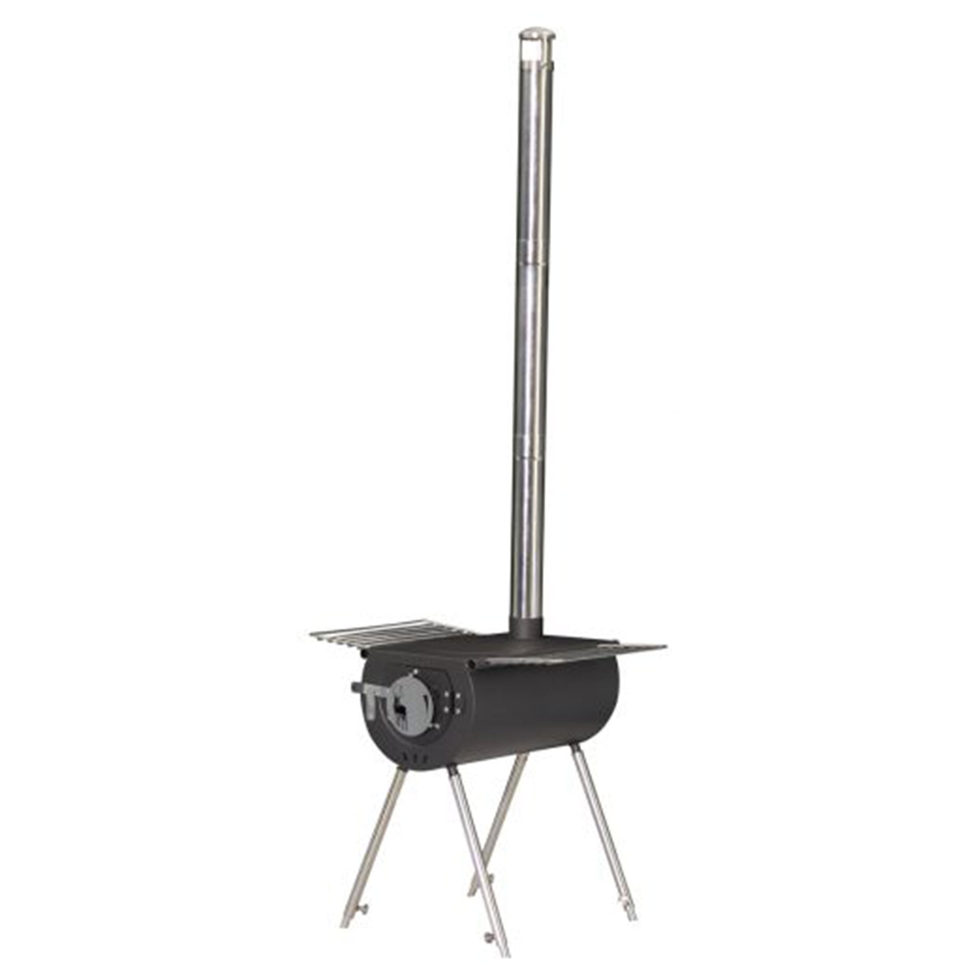 US Stove 248053 14 in. Tent Heater Outfitter Black Steel Camp Backpacker Stove