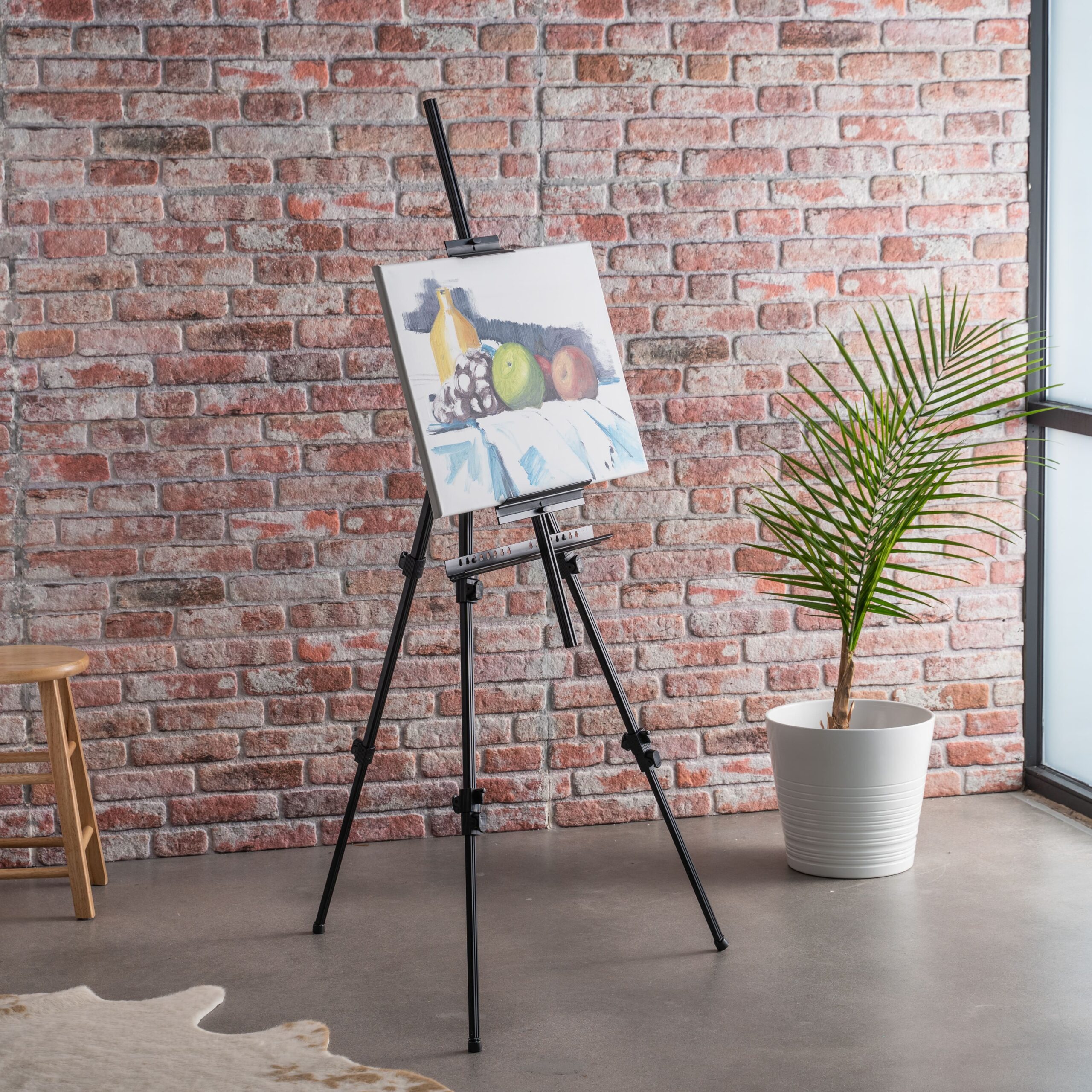 Artist-s Loft Adjustable Aluminum Floor Easel