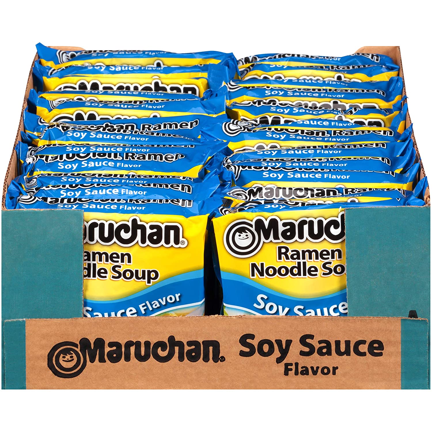 Maruchan Ramen Soy Sauce Flavor. 3.0 Oz. Pack of 24