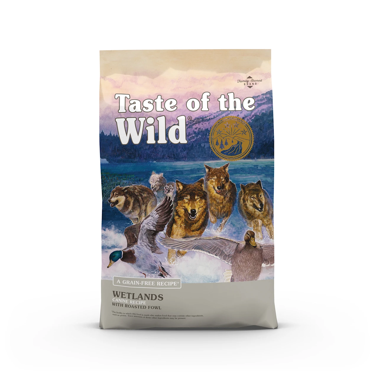 Taste of the Wild Wetlands Grain-Free Roasted Duck Dry Dog Food. 28 LBS