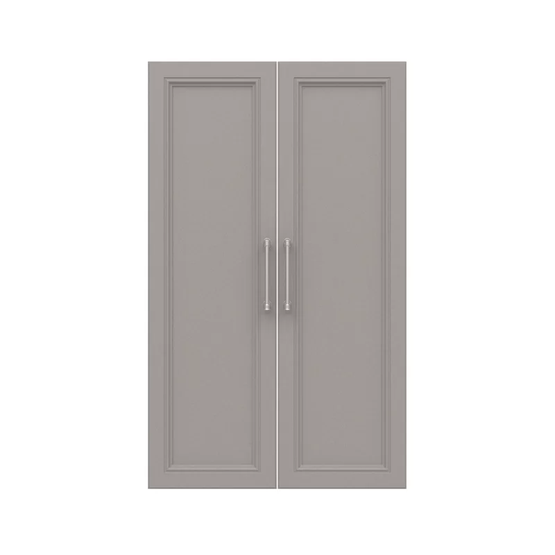 ClosetMaid 4611 21.02 in. W Smoky Taupe Modular Storage Solid 2-Door Kit