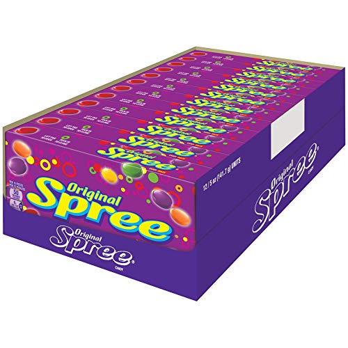 Spree Original Theater Box Candy. 5 Ounce. Pack of 12