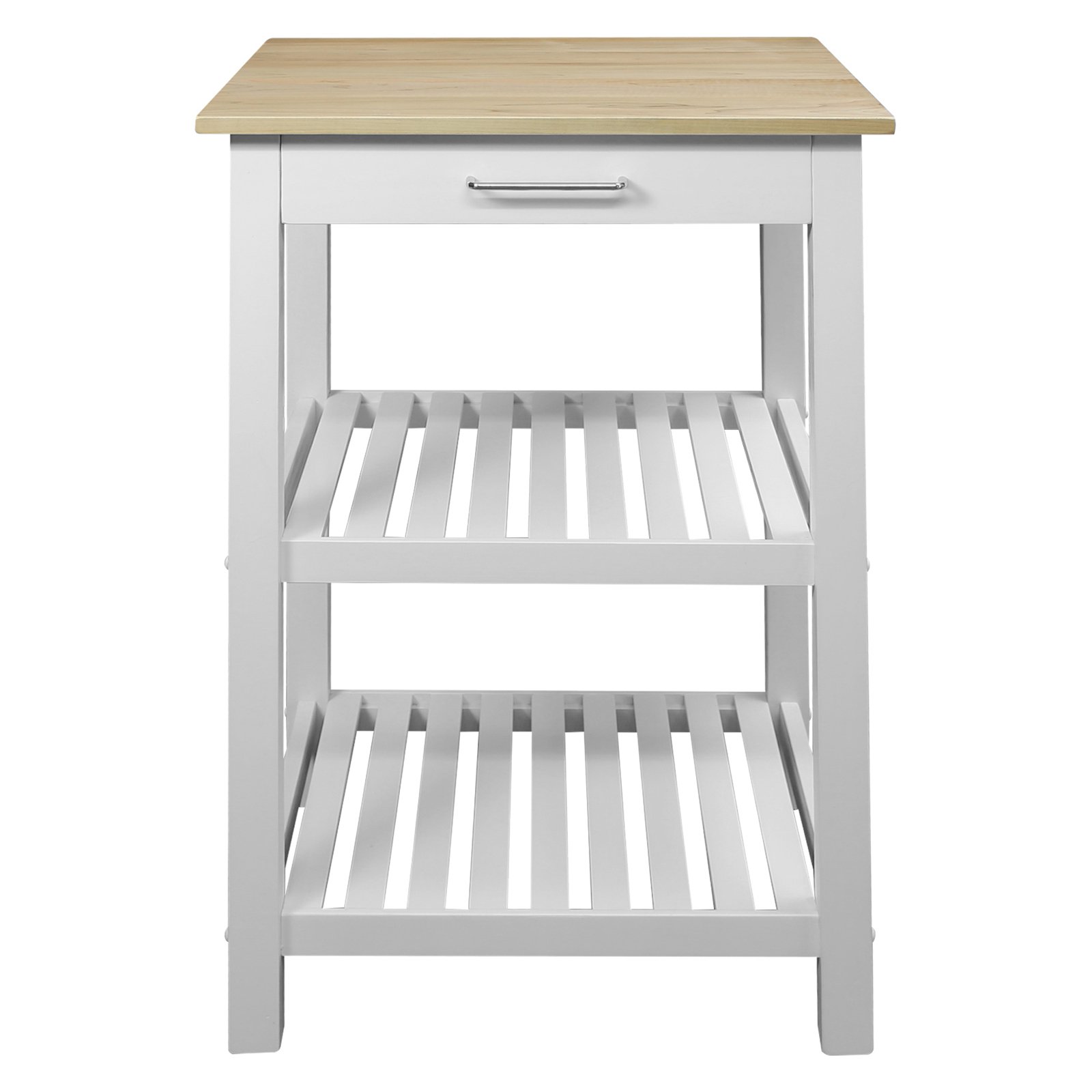 Sunrise Kitchen Island with American Harvest Hardwood Top