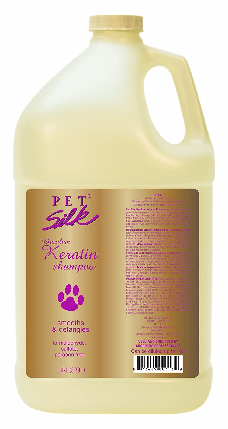 Pet Silk Brazilian Keratin Creme Cat & Dog Conditioner ( 1-gal bottle )