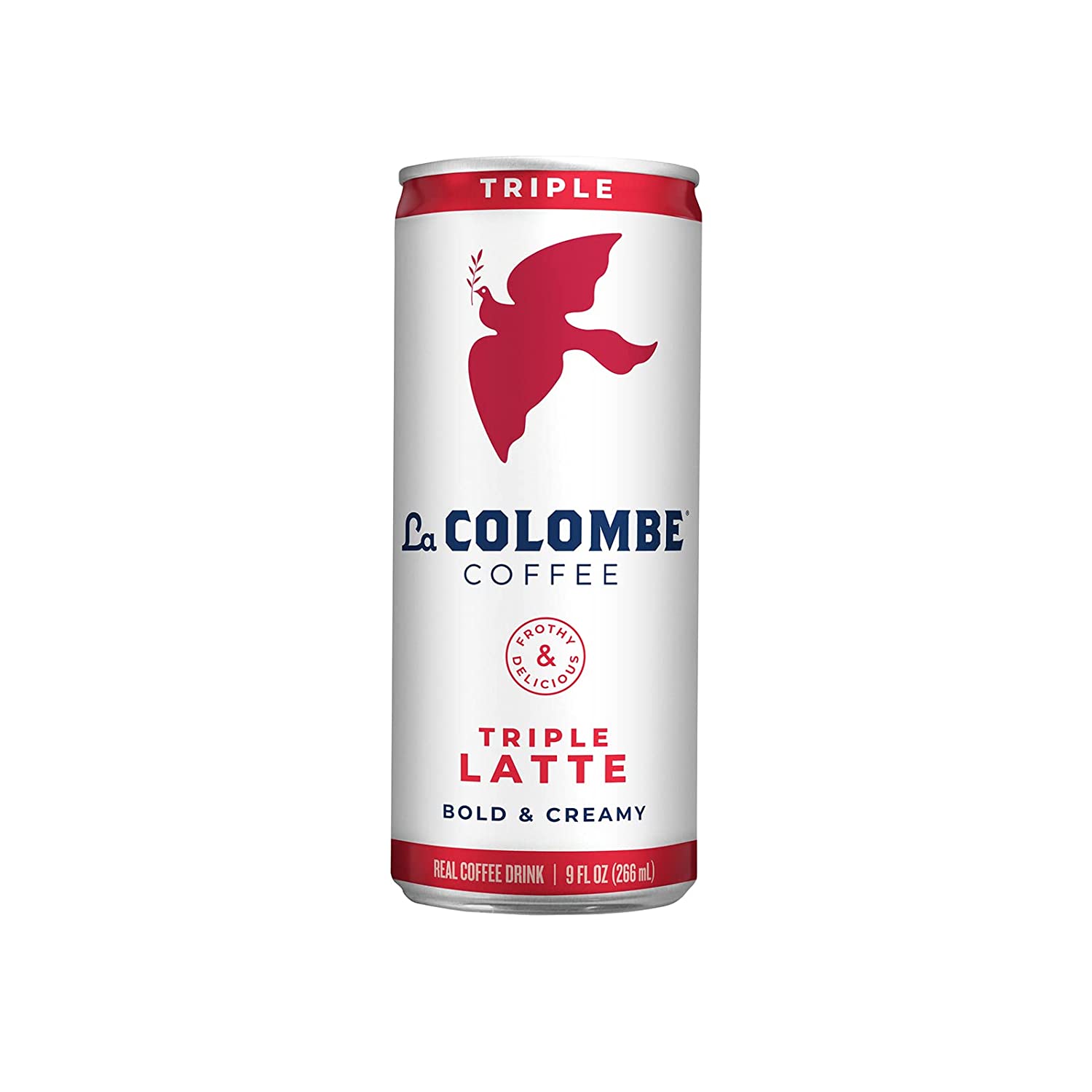 La Colombe Triple Draft Latte - 3 Shots Of Cold-Pressed Espresso and Frothed Milk - Made With Real Ingredients - Grab And Go Coffee. 9 Fl Oz (Pack of 12)