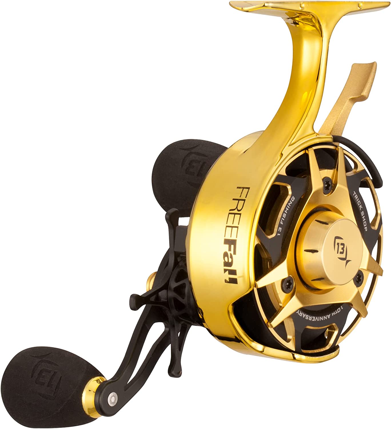 13 Fishing Black Betty Free Carbon Trick Shop Inline Ice Fishing Reel