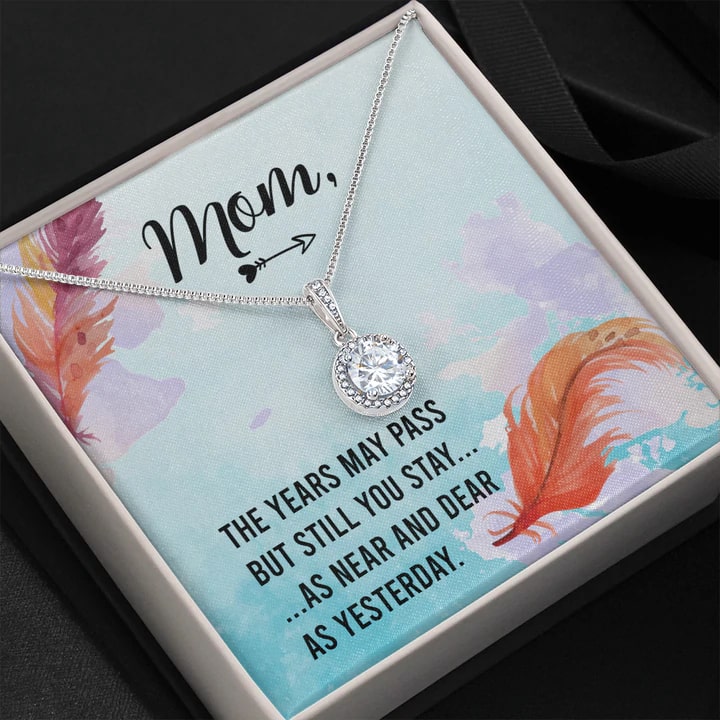 Mom Necklace – Mother's Day Gifts. Eternal Hope Necklace