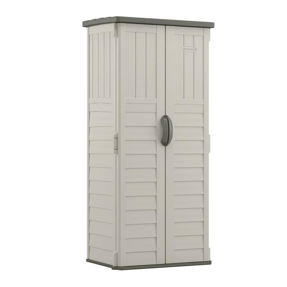 Suncast BMS1250 2 ft. 8.25 in. X 2 ft. 1.5 in X 6 ft. Resin Vertical Storage Shed