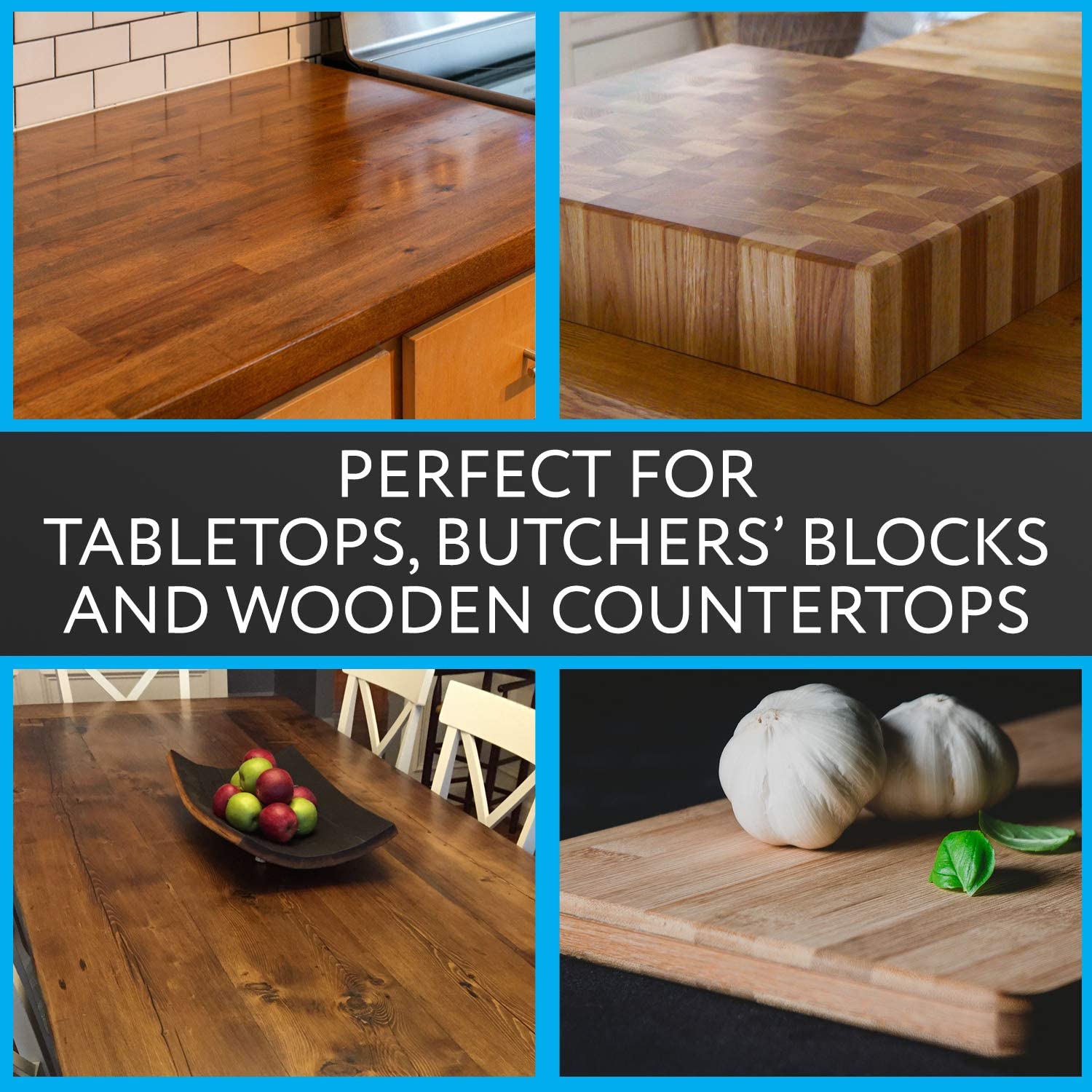 Impresa Oil & Wax Large Block Applicator with 2 Microfiber Buffing Pads