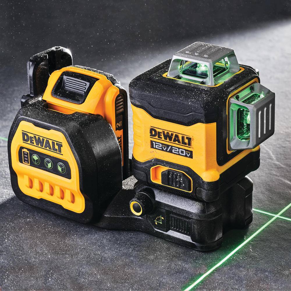 DEWALT DCLE34030GB 20-Volt/12-Volt Cross-Line Laser Level (Tool-Only)