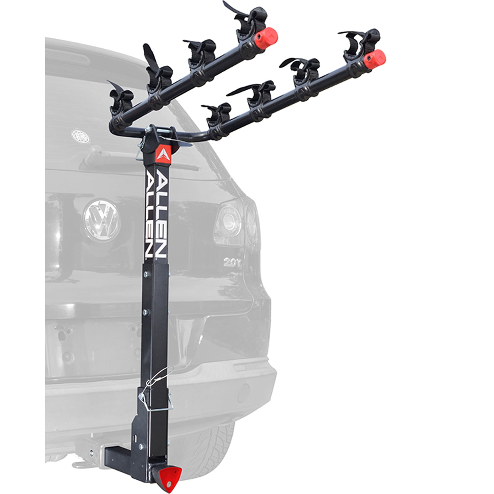 Allen Sports Deluxe Quick Install Locking 4-Bicycle Hitch Mounted Bike Rack Carrier. 542QR