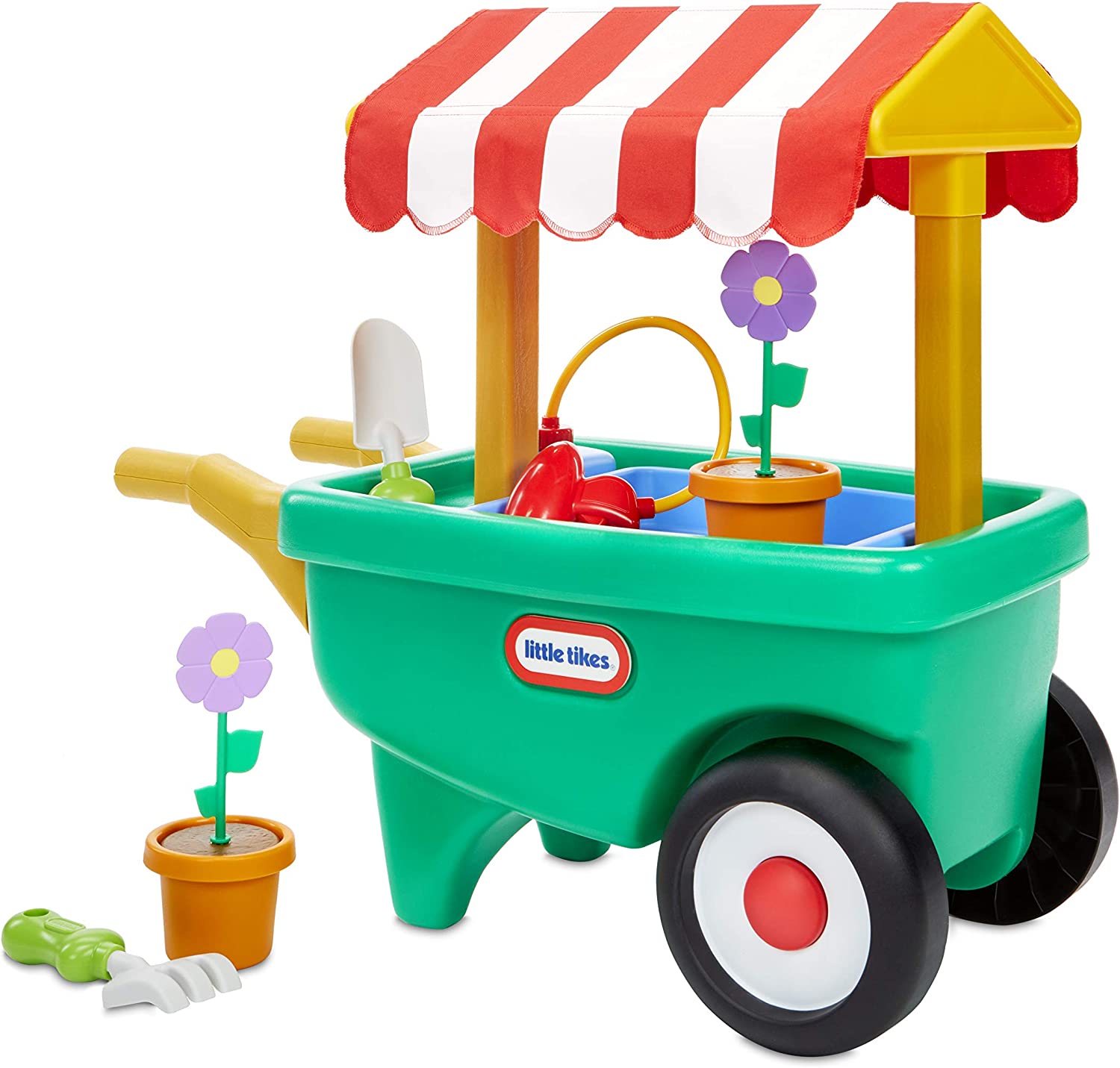 Little Tikes 2-in-1 Garden Cart and Wheelbarrow