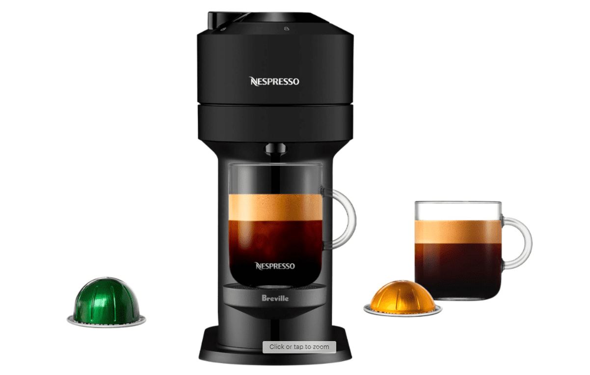 Nespresso - Vertuo Next Coffee and Espresso Maker by Breville. Limited Edition - Matte Black