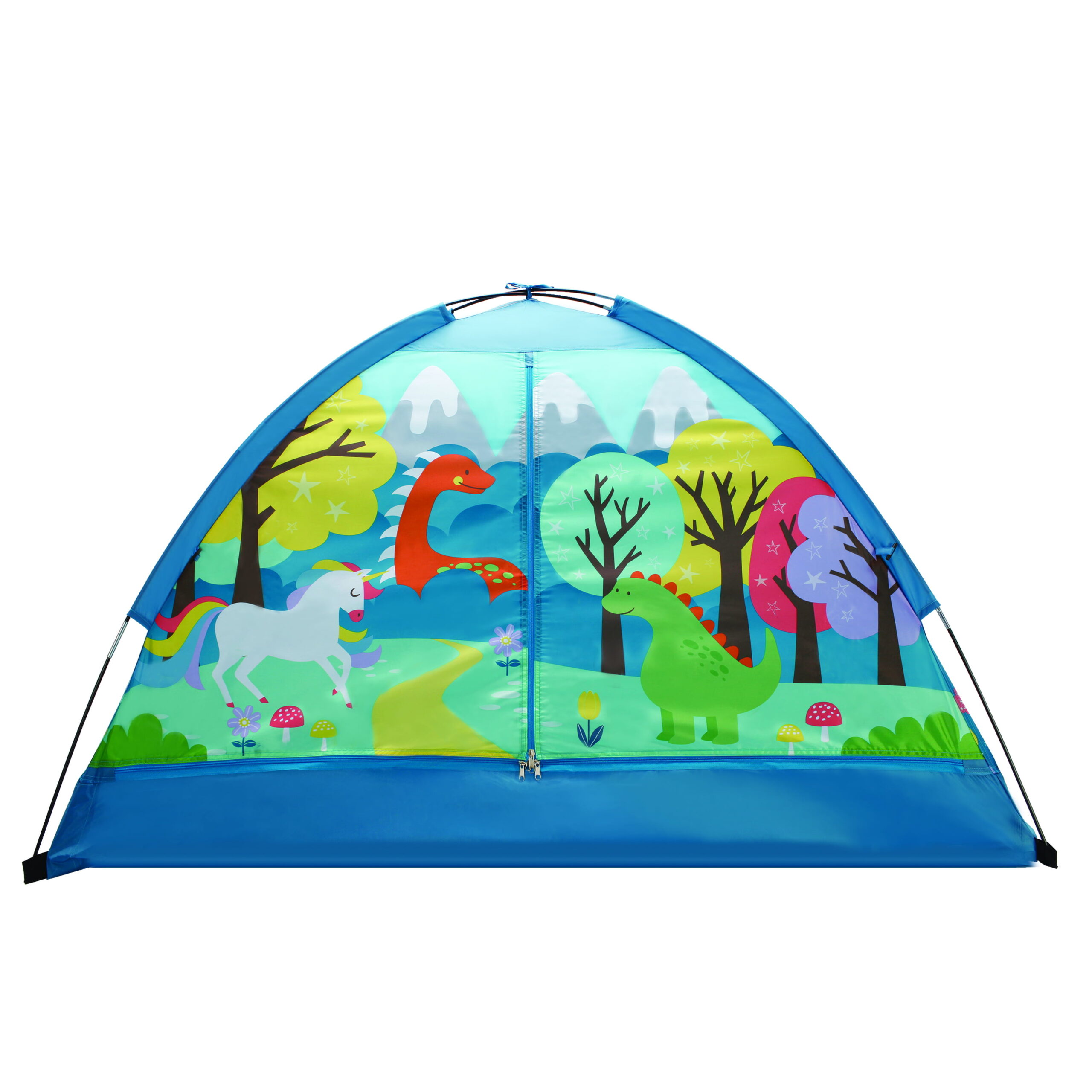 Crckt Kids Indoor Camping Play Tent with Majestic Design Print. 60″L x 36″W x 36″H