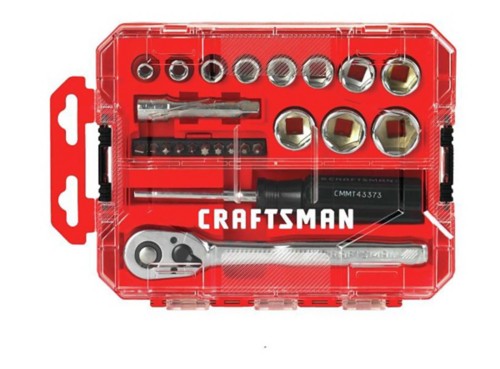 Craftsman 3/8 in drive SAE 6 pt Nano 24 pc Set